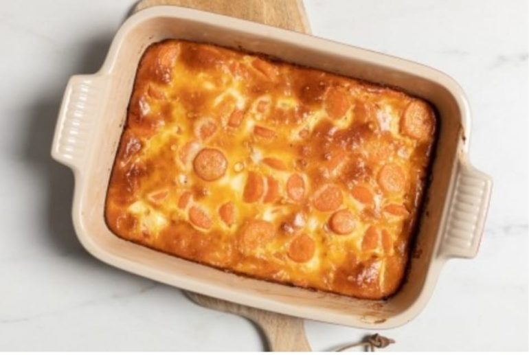 Carote al forno con asiago