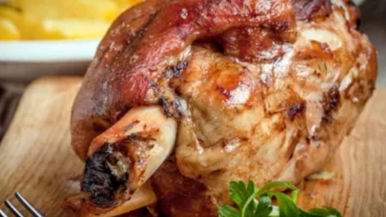 Stinco di maiale arrosto