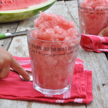 Granita all'anguria