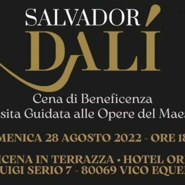 A cena con Salvador Dalì