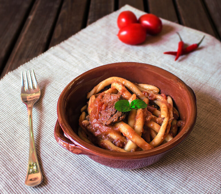 Piatto di ragù alla ticcianese